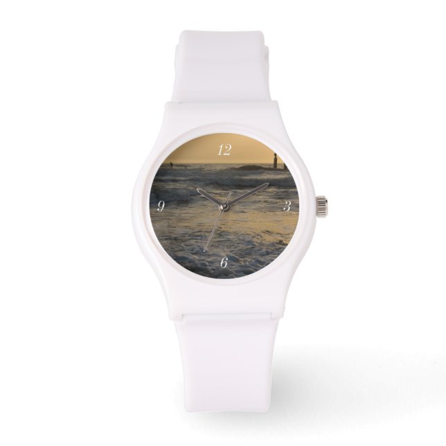 Montre Lever du soleil et planche à voile (Recto)
