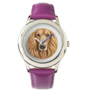 Montre Lévrier Afghan 3D Inspiré