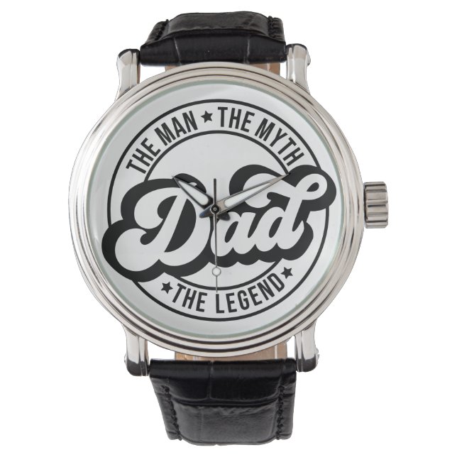 Montre L'homme le mythe la légende papa père père daddy d (devant)