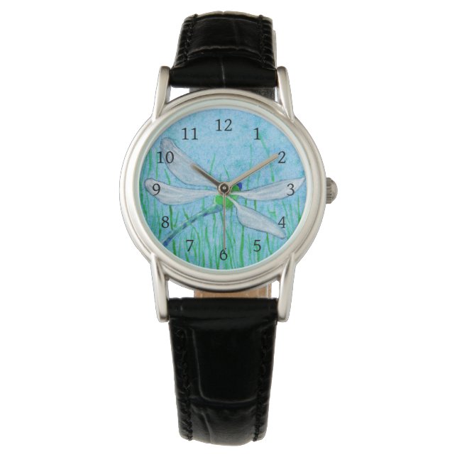 Montre libellule (devant)