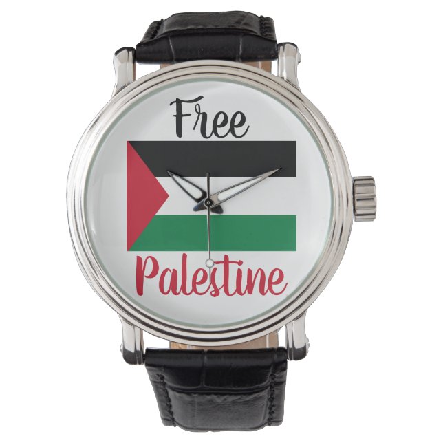 Montre Libérer la Palestine (devant)