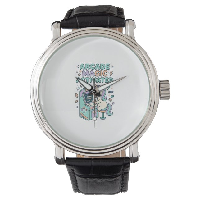 Montre Licorne Arcade Magie Activée Produit Tendance Grap (devant)
