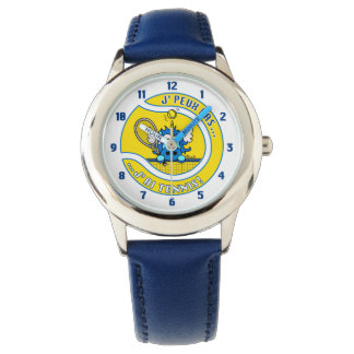 Montre Licorne Bleu J' Peux pas, J'ai Tennis