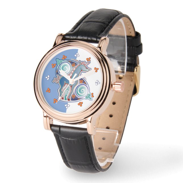 Montre Licorne celtique (Angle)
