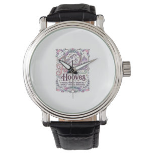 Montre Licorne Fée Sabots Création Merch Originale_1