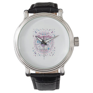 Montre Licorne Llamacorne Fiesta T-shirt Graphique Amusan