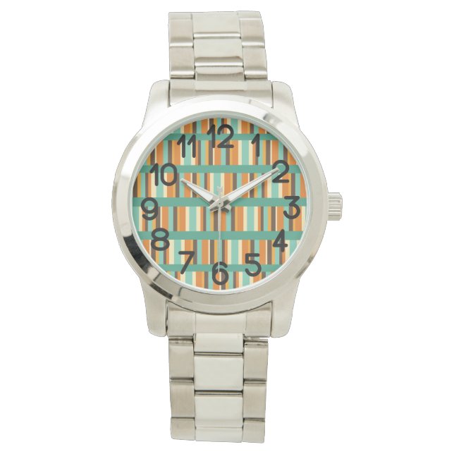 Montre Lignes de bandes (devant)