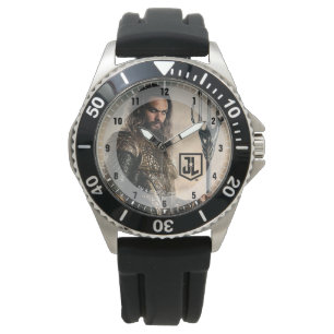 Montre Ligue de Justice   Aquaman Sur Le Champ De Bataill