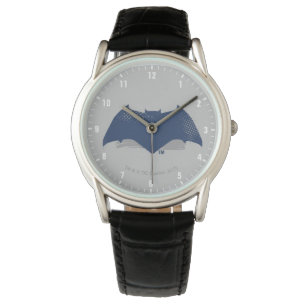 Montre Ligue de la justice Symbole Batman de brosse et d