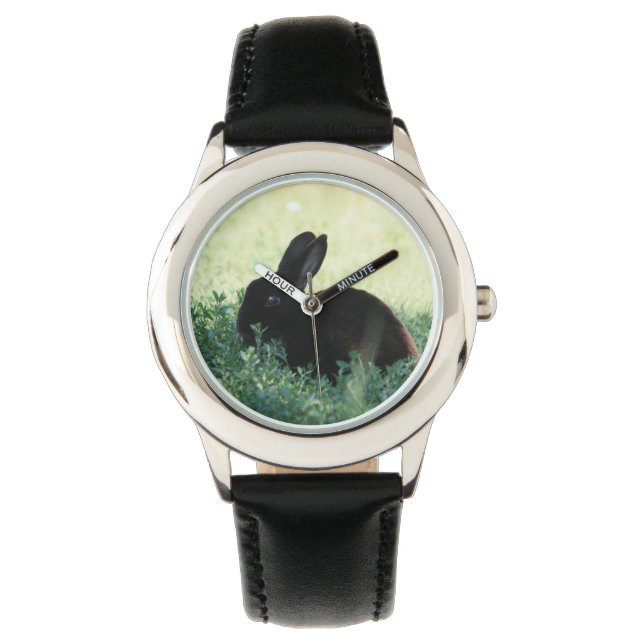 Montre Lil Black Bunny (devant)