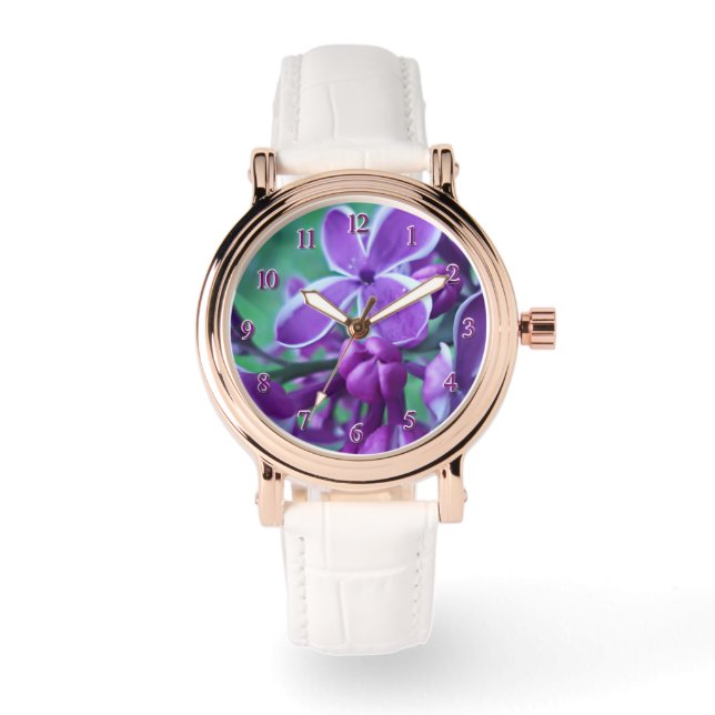 Montre Lilac variété de couleurs (Recto)
