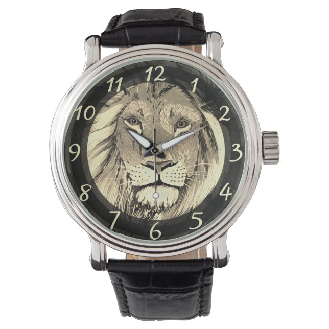 Montre Lion (devant)
