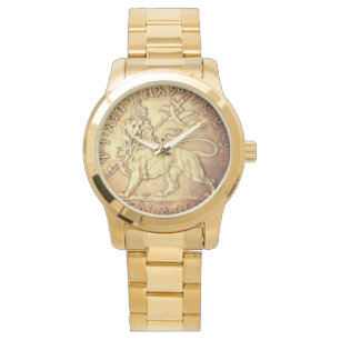 Montre Lion de Juda Haile Selassie I Jah Rastafari LUI