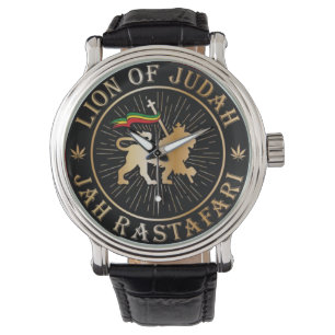 Montre Lion de Juda Tripes de Juda Selassie I Jah Rasta