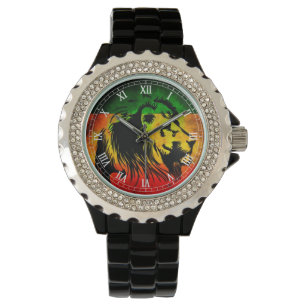 Montre Lion de reggae de Cori Reith Rasta