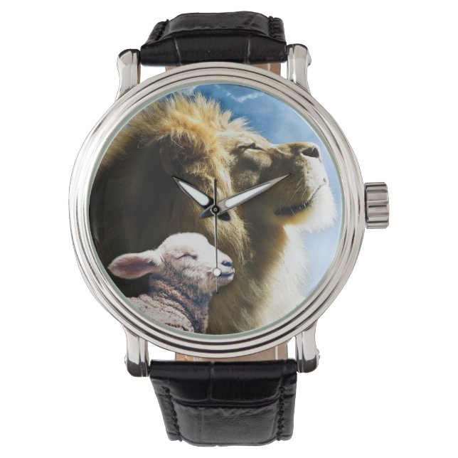 Montre Lion et Agneau (devant)