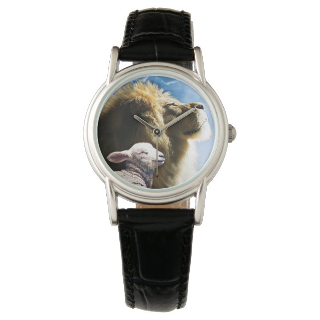 Montre Lion et Agneau (devant)