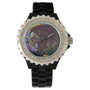 Montre Lion et petits
