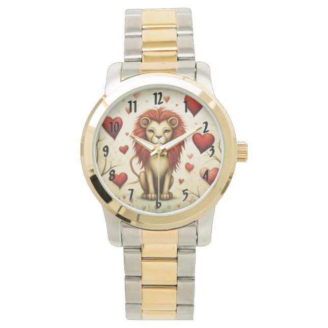 Montre Lion Love 2 (devant)