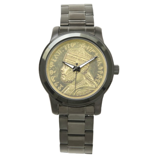 Montre Lion of Judah - Haile Selassie - Rastafari Watch A (devant)
