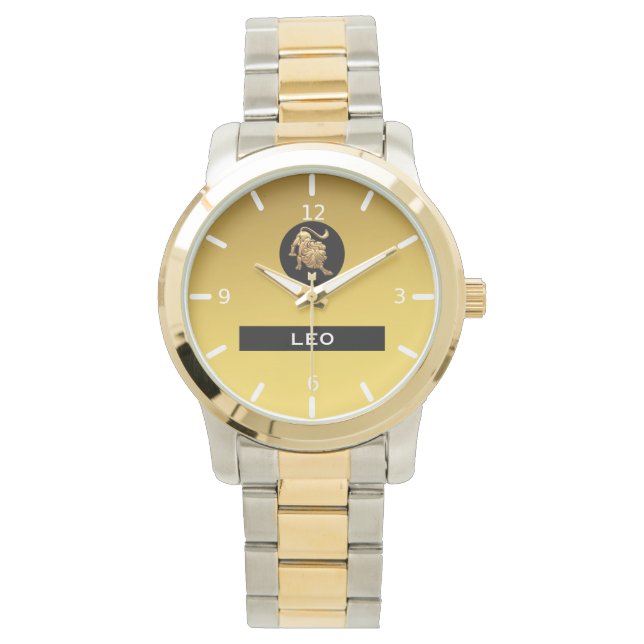 Montre Lion zodiaque (devant)