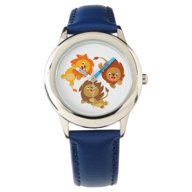 Montre Lions Cartoon sans poids (devant)