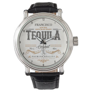 Montre Liqueur vintage Personnalisé Mexicain Tequila Bar