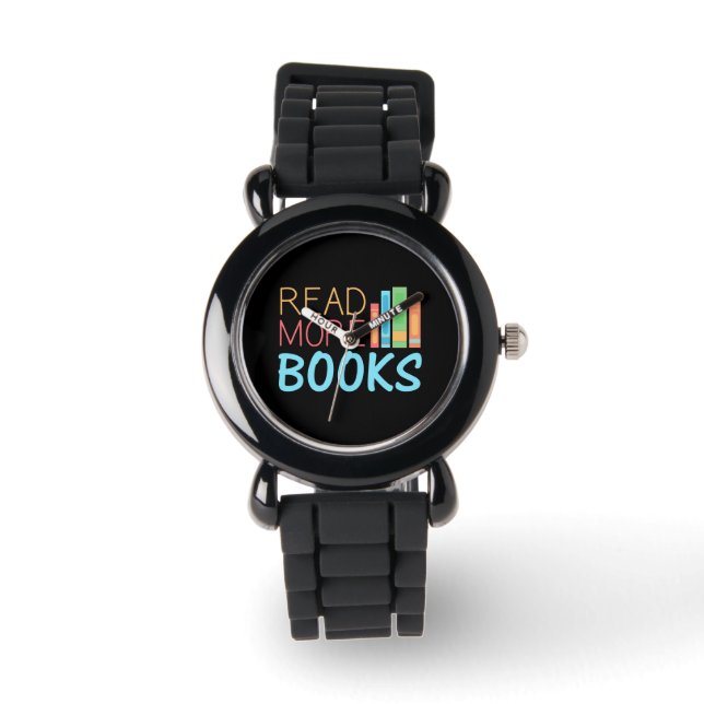 Montre Lire plus de livres (Recto)