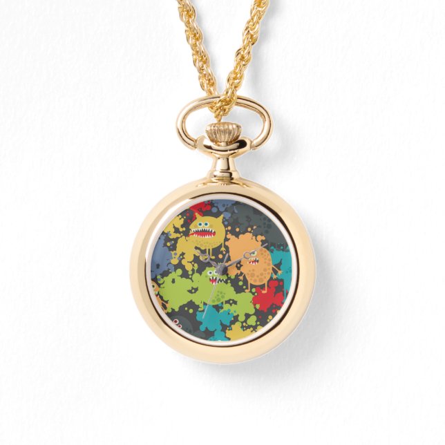 Montre Little cute funny monsters (Recto)