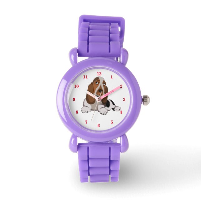 Montre Little Dog Watch - Couleurs personnalisées (Recto)