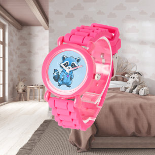 Montre Little Raccoon In Blue Regarder