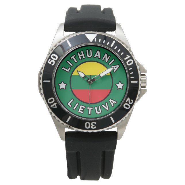 Montre Lituanie Lietuva (devant)