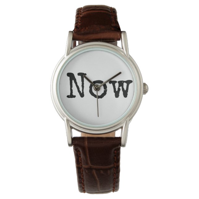 Montre Live in the "Now" - Regarder (devant)