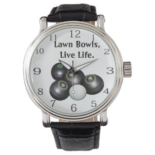 Montre Live Life And Play Lawn Bowles,