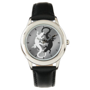 Montre Lizard Art Watch Cool Reptile Art Wrist Watch