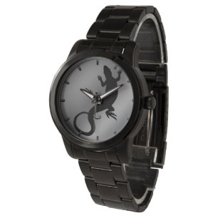 Montre Lizard Art Watch Cool Reptile Art Wrist Watch