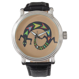 Montre Lizard Peint
