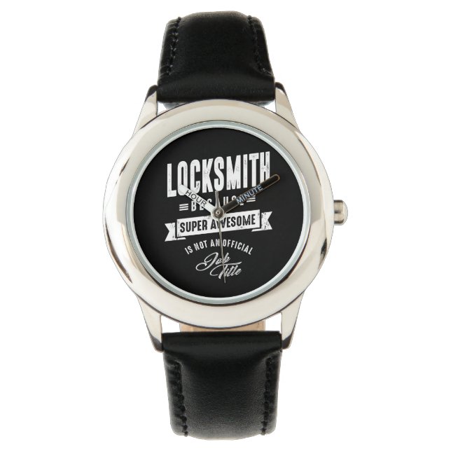 Montre Locksmith Travail Titre du travail Cadeau (devant)