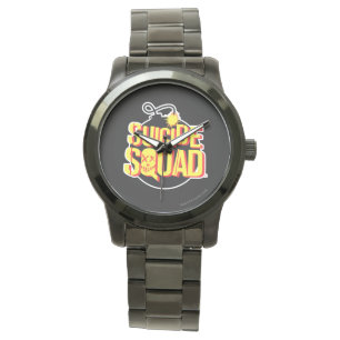 Montre Logo de bombe du peloton de suicide