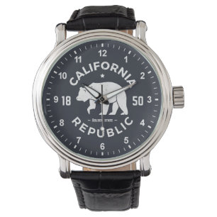 Montre Logo de Californie L'État d'or