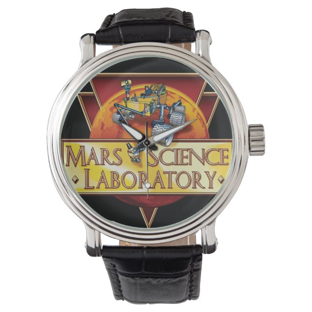 Montre Logo de la mission Mars Science Laboratory (devant)