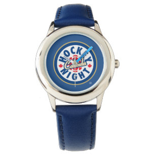 Montre Logo de la nuit du hockey au Canada