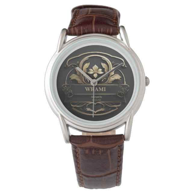 Montre Logo de Wrami, Designed by Kay Uwe Rott (devant)