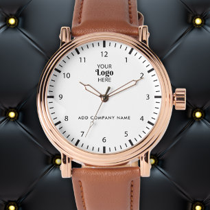 Montre Logo D'Entreprise Et Nom De Société Marque Promoti