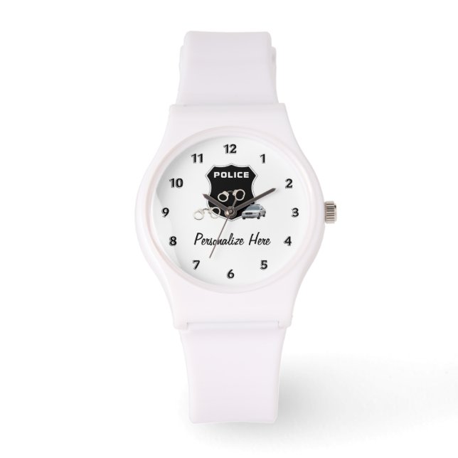 Montre Logo des policiers (Recto)