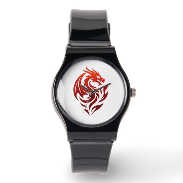 Montre logo du Pacte du Dragon Flameborn (Recto)