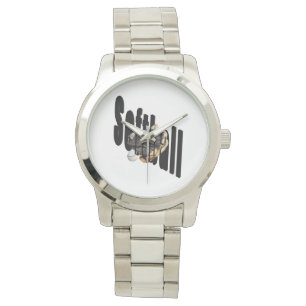 Montre Logo Et Gants De Softball,
