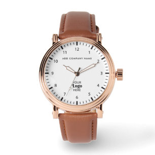 Montre Logo et nom de l'entreprise Marque commerciale de