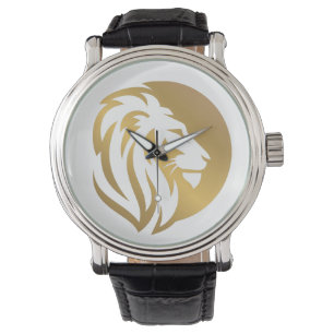 Montre Logo Lion Or Simple