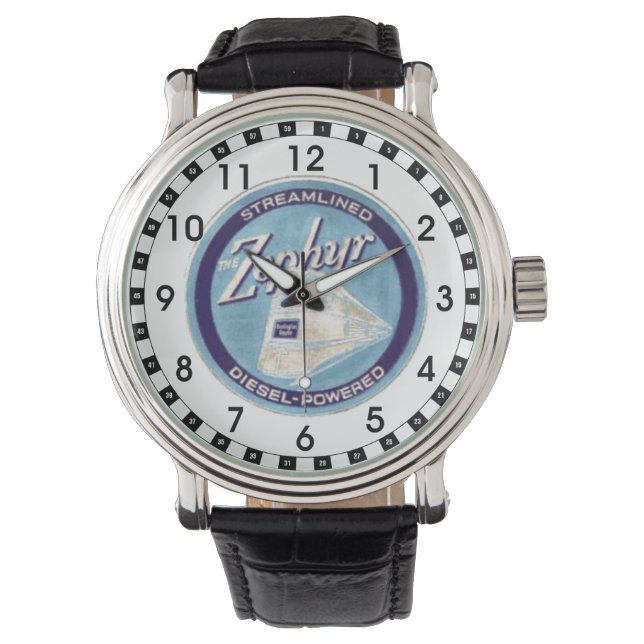 Montre Logo Pioneer Zephyr 1934 (devant)